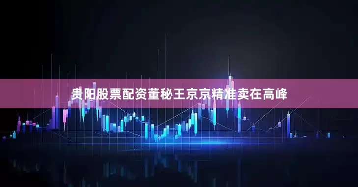 贵阳股票配资董秘王京京精准卖在高峰