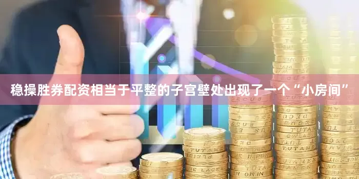 稳操胜券配资相当于平整的子宫壁处出现了一个“小房间”