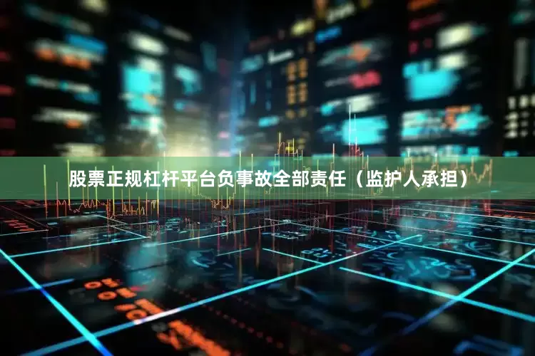 股票正规杠杆平台负事故全部责任(监护人承担)